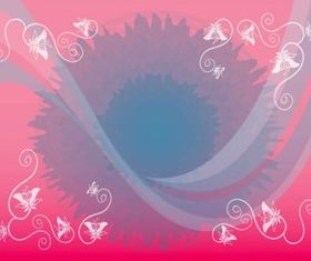 Floral Background vector graphics