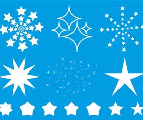 Stars And Sparkles vector