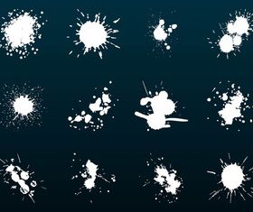 Splashes Graphics free vector material