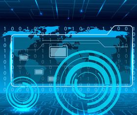 Shiny Technology Backgrounds art creative vector