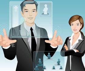 Touchscreen Technology Backgrounds art vector graphics