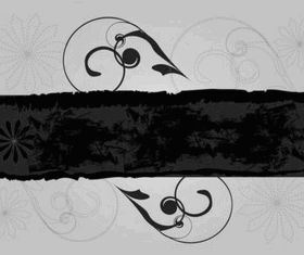 Grunge Backdrop set vector