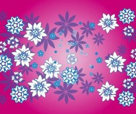 Floral Pattern Decorations vector