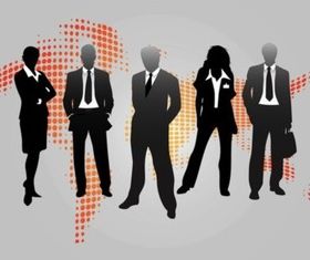 Business People Graphics Illustration vector