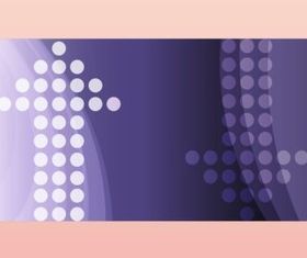 Business Card With Arrows vector set