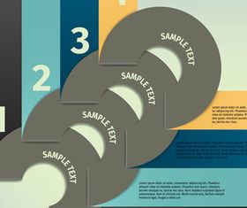 Stylish Step Backgrounds 2 vector