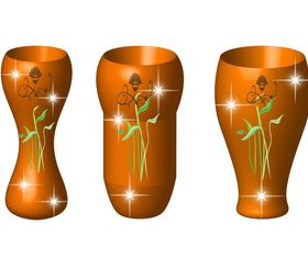 With Flowers free vector