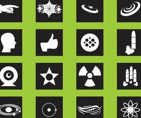 Science Icons Graphics art vector graphics