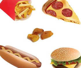 Fast Food free vector