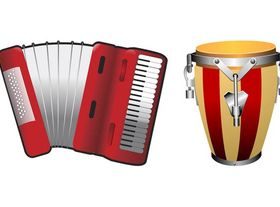 Musical Instruments art creative vector