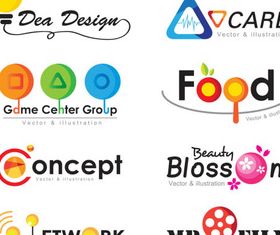 Shiny Creative Color Logo vector free download