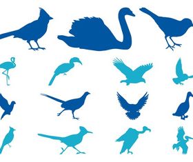 Silhouettes graphic vector