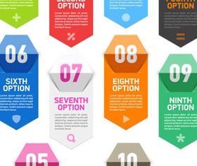 Infographics Shiny Elements art vector graphics