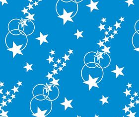 Stars And Circles Pattern Illustration vector