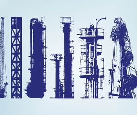 Towers And Scaffolds art vectors material