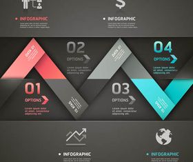 Infographics Backgrounds 15 vector