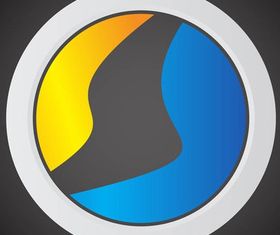 Abstract Icon free vector