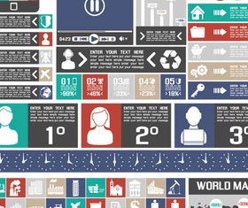 Flat Design Elements 16 vector