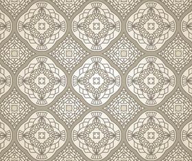 Stylish Damask Patterns 13 vector