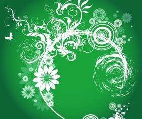 Floral Explosion design vector