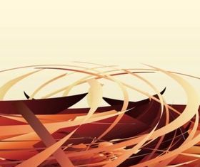 Abstract Waves vectors graphics