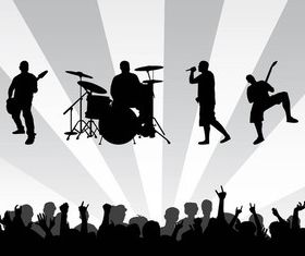 Concert Background vector graphics