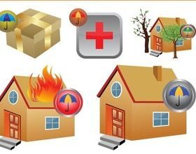 Insurance Designs free vector