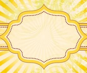 Sunburst Label vector