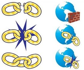 Global Networks Graphics vector