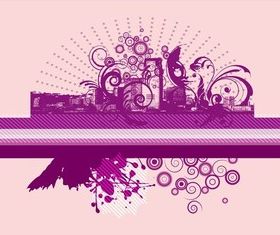 Abstract Urban Graphics vector