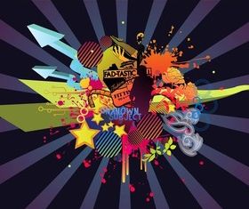 Colorful Abstract Background art vector