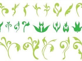 Floral Ornaments Graphics vector