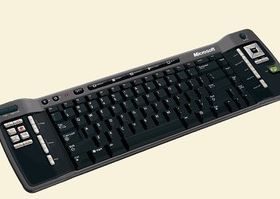 Black PC Keyboard art vector