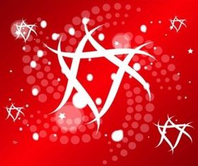 Abstract Stars vector