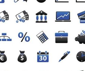 Business Icons 13 vector graphics
