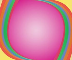 Abstract Colorful Lines vector