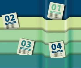 Infographics Option Backgrounds vector