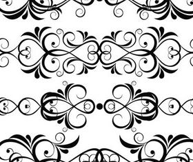 Ornate Floral Elements (Set 20) vector design