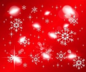 Winter Lights vector material