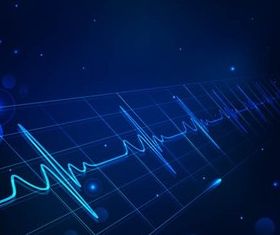 Heartbeat Backgrounds 2 vectors