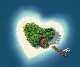 Tropical Islands 4 vector