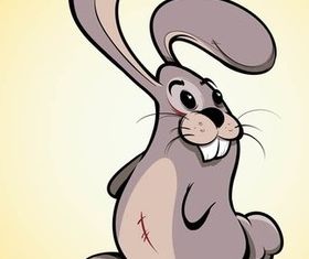 Bunny Character free vector