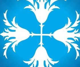 Retro Flower free vector