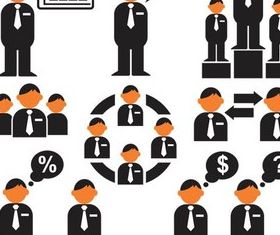 Business Icons 12 vector