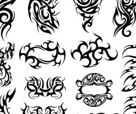 Stylish Tatoo 15 vector free download