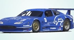 Jaguar Race Car free vectors