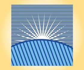 Sunrise Graphics vector set