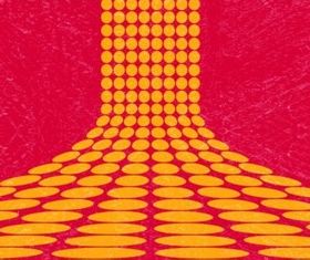 Grunge Dots background set vector