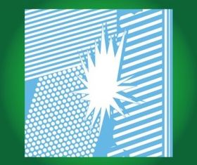 Pop Art Backdrop shiny vector