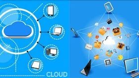 Computing Clouds free vector